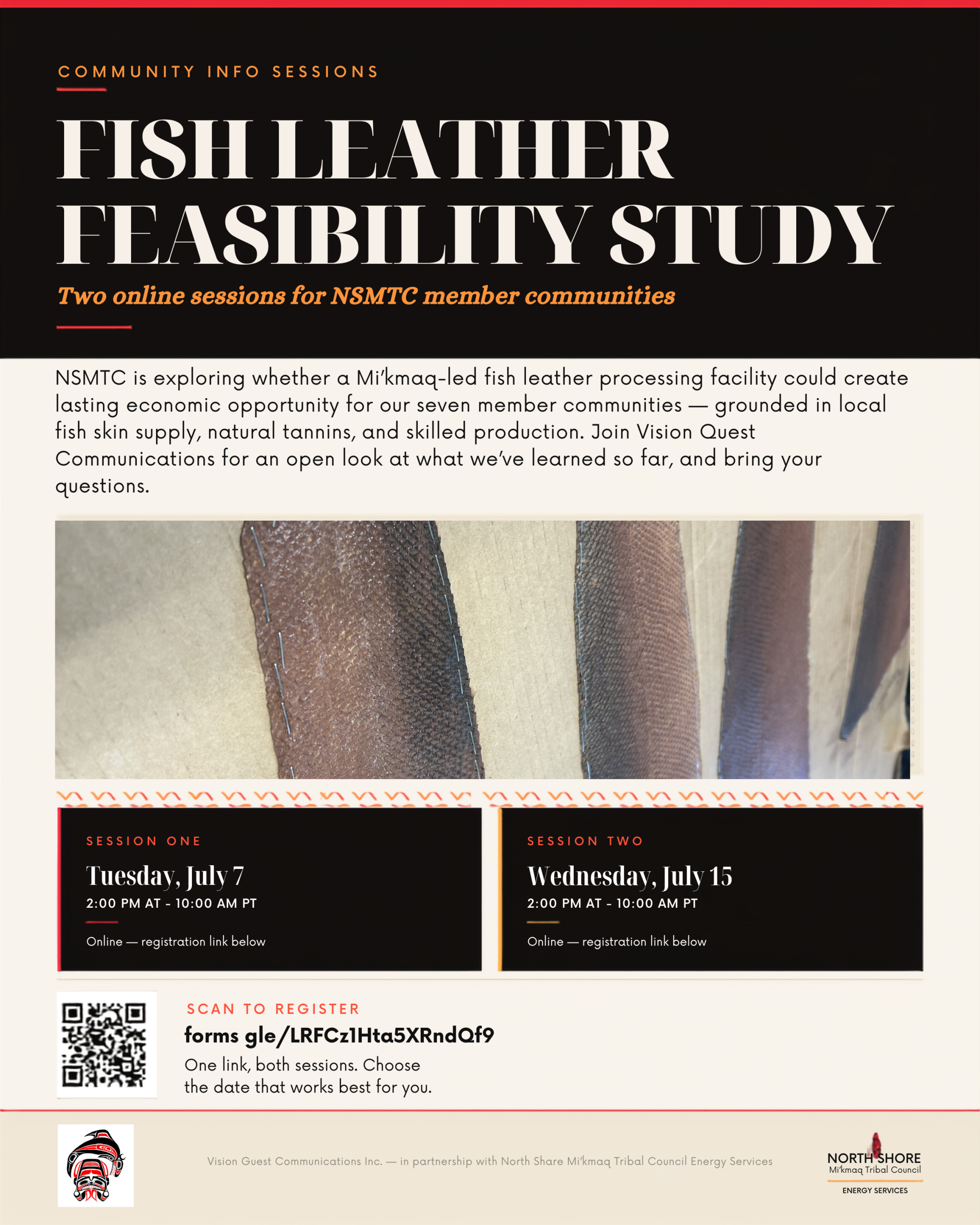 Fish Leather Info Season NSMTC July 2026